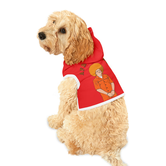 Afro Trump Pet Hoodie (Red)