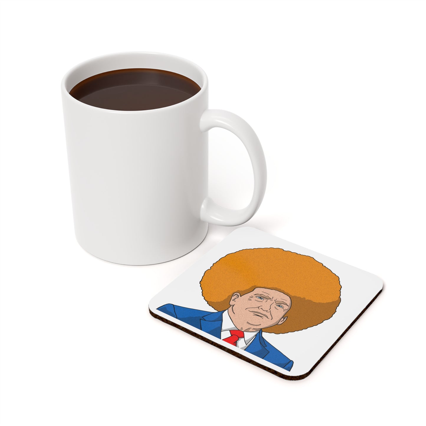 Trump For President Cork Back Coaster