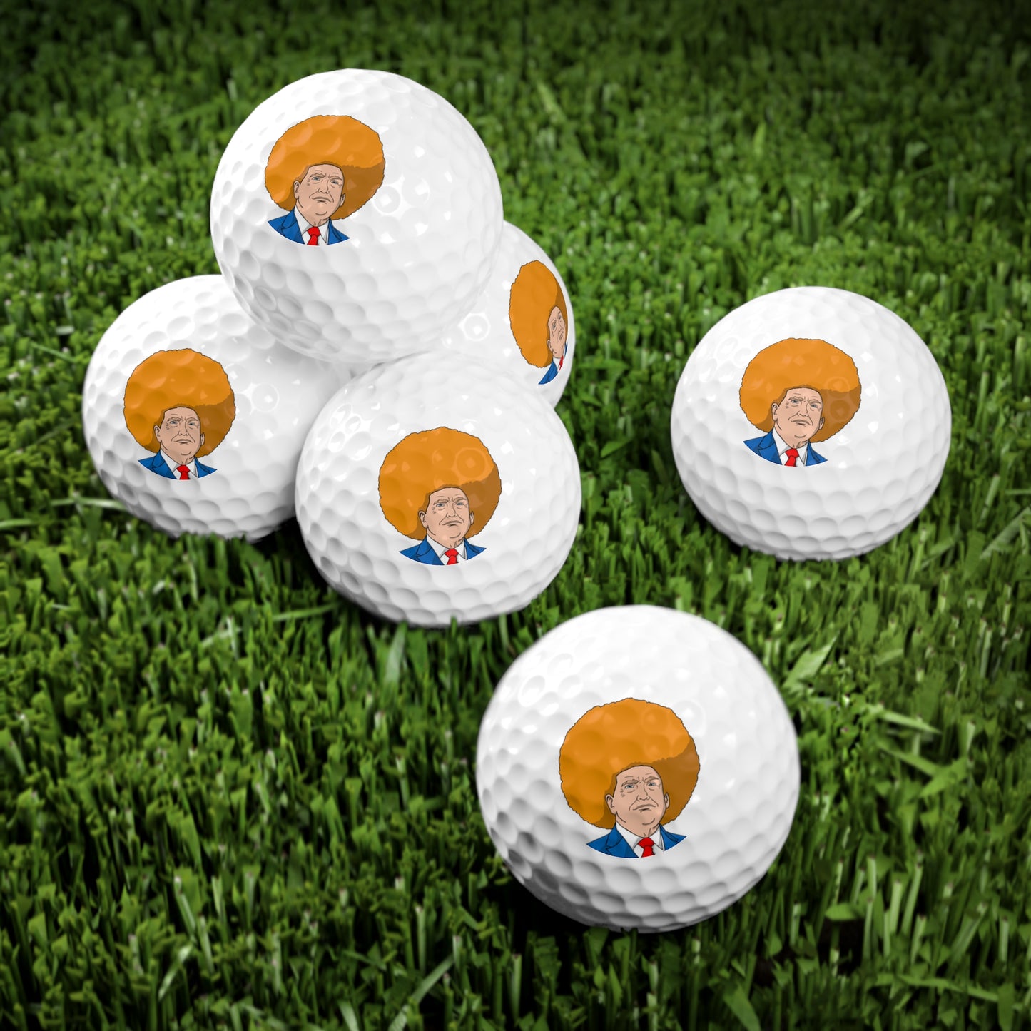 Trump For President Golf Balls, 6pcs