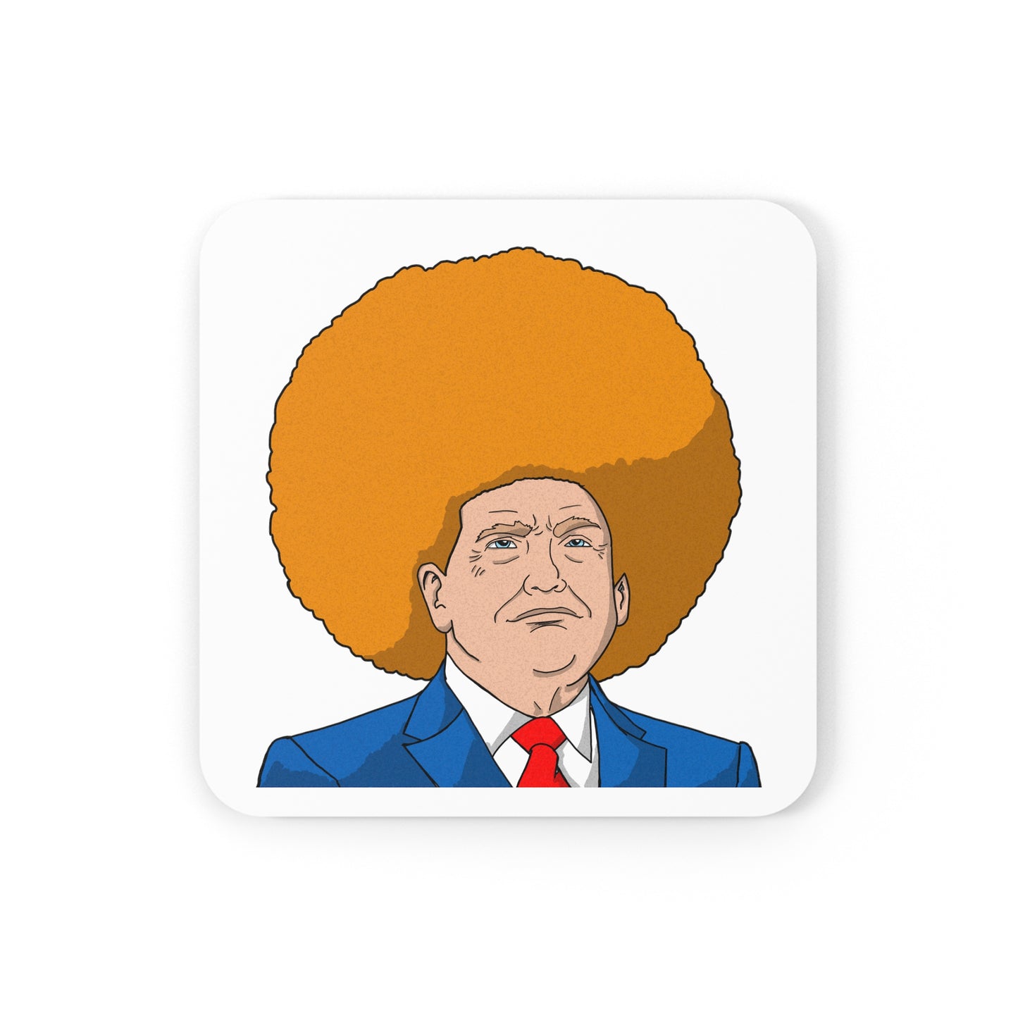 Trump For President Cork Back Coaster