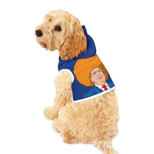 Trump For President Pet Hoodie (Blue)