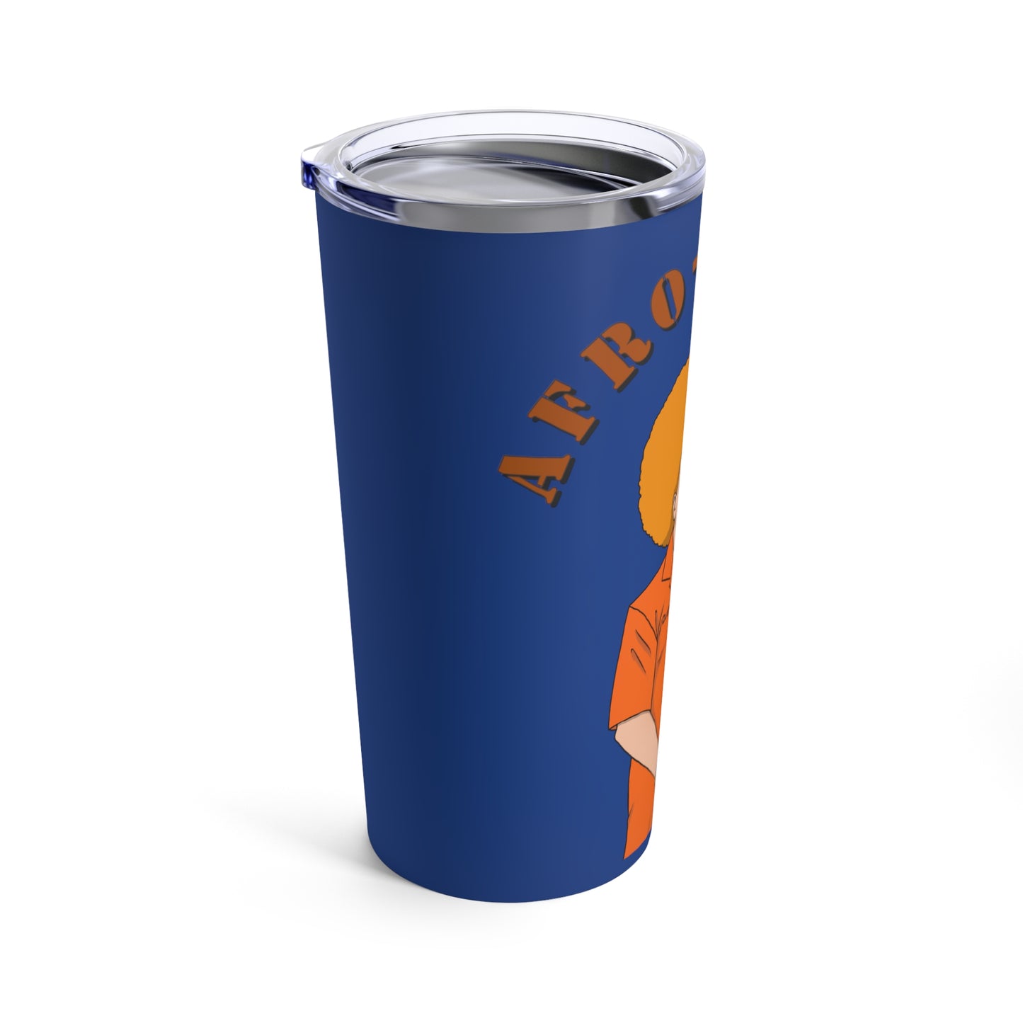 Afro Trump Tumbler 20oz (Blue)