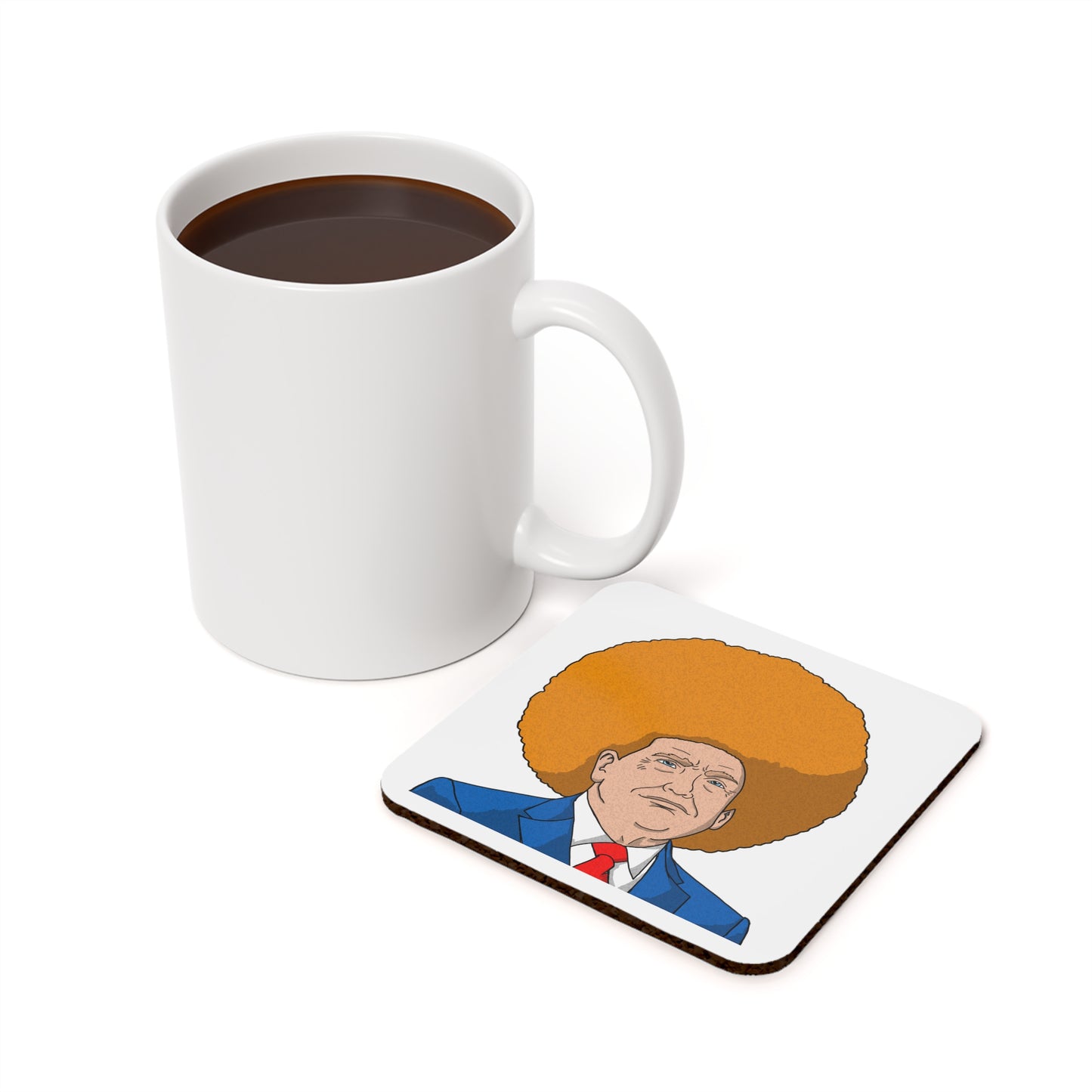 Trump For President Cork Back Coaster